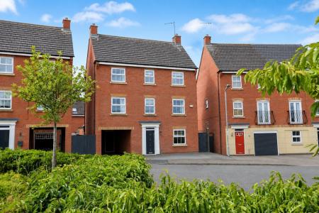 4 bedroom Detached house for sale in Fieldfare Close, Corby, NN18
