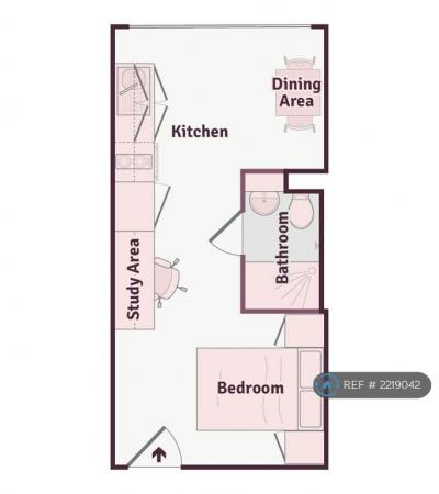 1 bedroom Flat to let in Parkside, Coventry, CV1