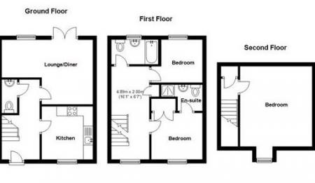 3 bedroom Terraced House to let in Festival Close, Devizes, SN10