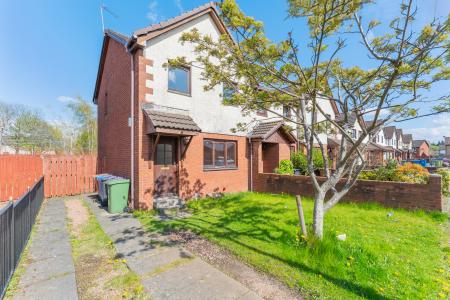 3 bedroom End of terrace house for sale in Harbury Place, Yoker, Glasgow, G14
