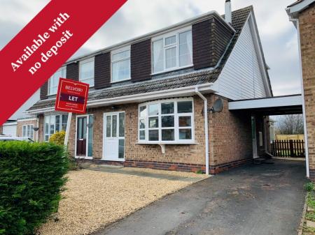 3 bedroom Semi-detached house to let in Bowbridge Gardens, Bottesford, NG13