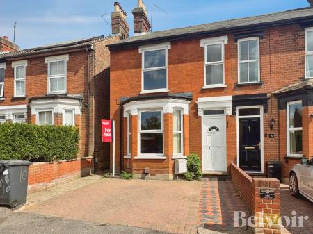 2 bedroom Semi-detached house for sale in Wellesley Road, Ipswich, IP4