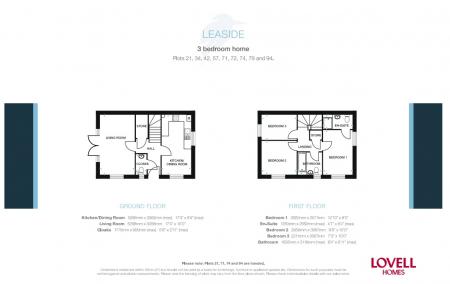 3 bedroom Terraced House to let in Morston Drift, King's Lynn, PE30
