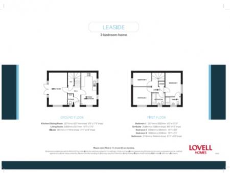 3 bedroom Semi-detached house to let in Gillings Walk, King's Lynn, PE30