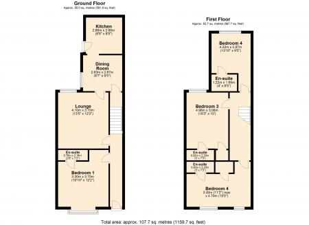 1 bedroom House share to let in New Road, Wrexham, LL11
