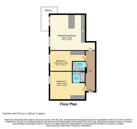 2 bedroom Flat to let in Brayford Street, Lincoln, LN5