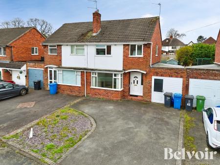 3 bedroom Semi-detached house for sale in Oakfield Road, Codsall, Wolverhampton, WV8