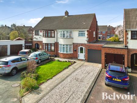 3 bedroom Semi-detached house for sale in Thomas Mason Close, Wednesfield, Wolverhampton, WV11