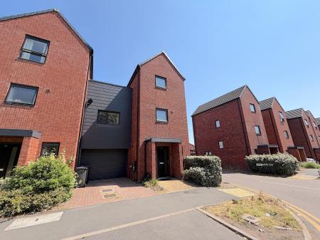 3 bedroom Town house for sale in Bernard Hall Avenue, Wednesfield, Wolverhampton, WV11