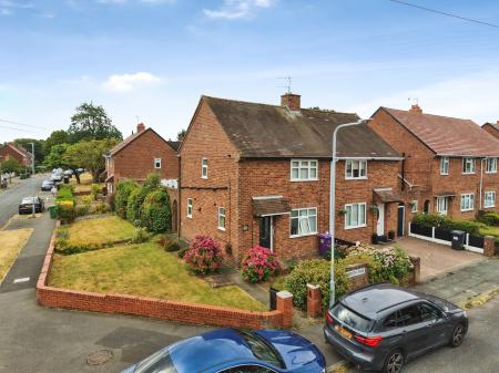 2 bedroom End of terrace house for sale in Meredith Road, Wednesfield, Wolverhampton, WV11