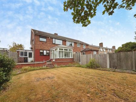 3 bedroom Semi-detached house for sale in Rosalind Grove, Wednesfield, Wolverhampton, WV11