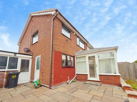 3 bedroom Semi-detached house for sale in Rosalind Grove, Wednesfield, Wolverhampton, WV11