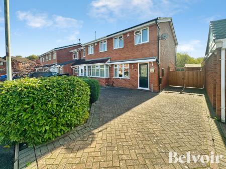 2 bedroom Semi-detached house for sale in Hawkswell Drive, Wolverhampton, WV13