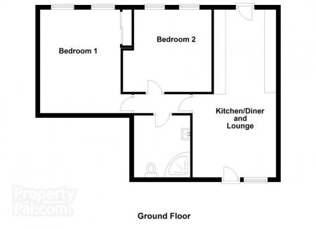 2 bedroom Ground floor flat for sale in 43