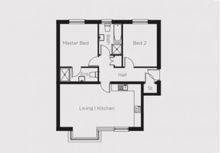 2 bedroom Ground floor flat for sale in Blaris Drive, Lisburn, BT27