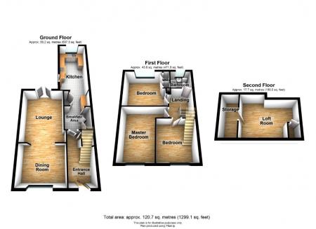 3 bedroom Terraced House for sale in Drumlough Gardens, Lisburn, BT28