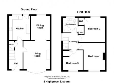 3 bedroom Semi-detached house for sale in Highgrove, Lisburn, BT27