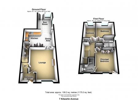 3 bedroom Town house for sale in Kilwarlin Avenue, Hillsborough, BT26