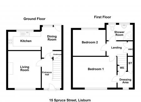2 bedroom Terraced House for sale in Spruce Street, Lisburn, BT27