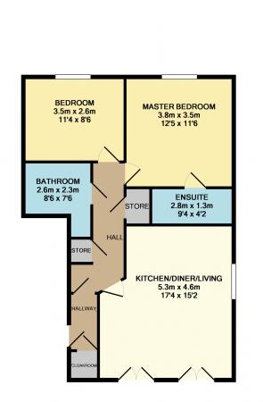 2 bedroom Flat to let in Mornington Gardens, Lisburn, BT28