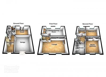 4 bedroom Town house to let in Berkeley Hall Square, Lisburn, BT27