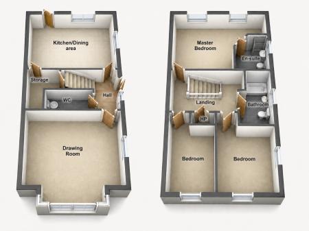 3 bedroom Town house for sale in Chestnut Hall Mews, Maghaberry, BT67
