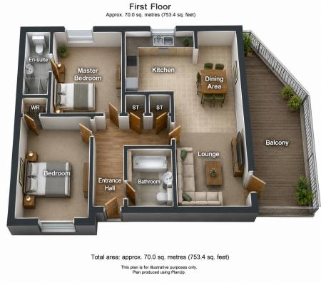 2 bedroom Apartment for sale in Wallace Apartments, Lisburn, BT27
