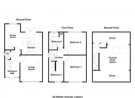 3 bedroom Semi-detached house for sale in Palmer Avenue, Lisburn, BT28