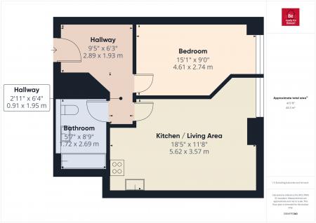 1 bedroom Flat to let in The Strand, City Centre, Liverpool, L2