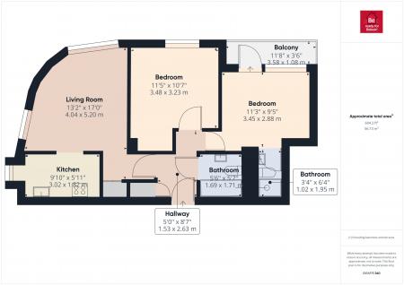 2 bedroom Flat to let in Royal Quay, Liverpool, L3