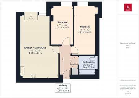 2 bedroom Flat to let in The Reach, Leeds Street, L3