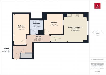 2 bedroom Flat to let in West Africa House, Liverpool, L1