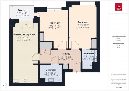 2 bedroom Flat to let in The Prestige, David Lewis Street, Liverpool L1