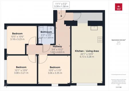 3 bedroom Flat to let in Latimer House, 29 Sylvester Street, Liverpool L5