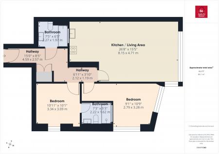 2 bedroom Flat to let in 1 William Jessop Way, Princes Dock, Liverpool, L3