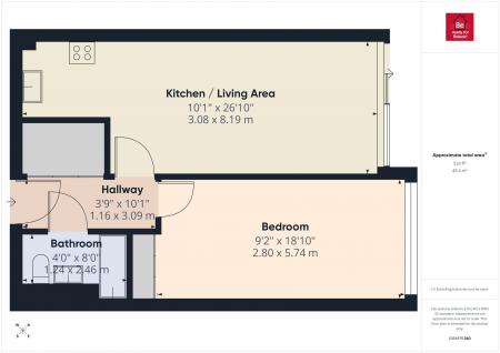 1 bedroom Apartment to let in The Unity Building, Rumford Place, Liverpool, L3 9BZ