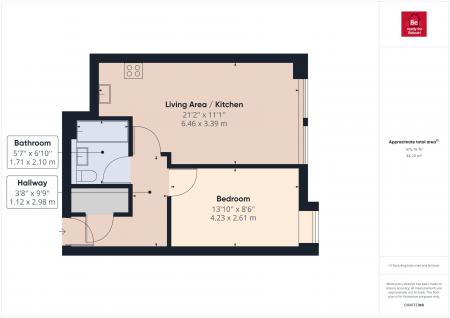 1 bedroom Flat to let in The Strand, 7 , Apartment 607, L2 0PP
