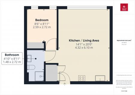 1 bedroom Apartment to let in Mann Island, 15, Apartment 227, L3 1EN
