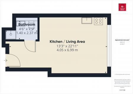 0 bedroom Studio flat to let in 4 Leigh Street, Parker Street Apartments, Apartment 89, L1 1