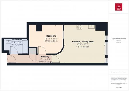 1 bedroom Flat to let in 25 Water Street, West Africa House, Apartment 203, L2 0RG