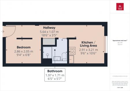 0 bedroom Studio flat to let in 3 Parr Street, Block D, Wolstenholme Square, Apartment 418,