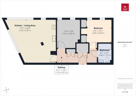 2 bedroom Apartment to let in Mann Island, 11, L3 1EE