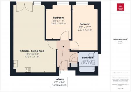 2 bedroom Flat to let in The Reach, 39 Leeds Street, L3 2DA