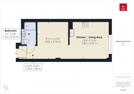 0 bedroom Studio flat to let in Element the Quarter, 88 Low Hill Street, L6 1A