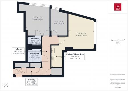 2 bedroom Flat to let in Alexandra Tower, 19 Princes Parade, L3