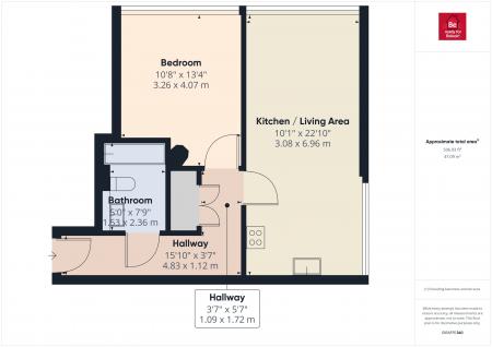 1 bedroom Flat to let in Orleans House, Edmund Street, L3