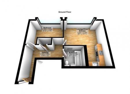 1 bedroom Flat to let in The Strand, 7, L2