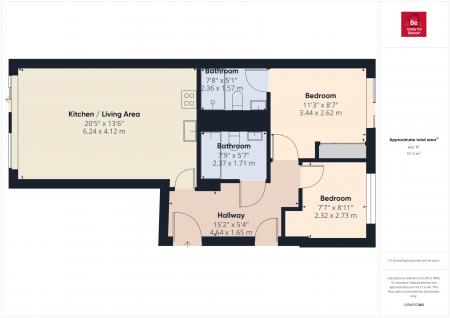 2 bedroom Flat to let in Waterside, 10 William Jessop Way, Liverpool, L3 1DF