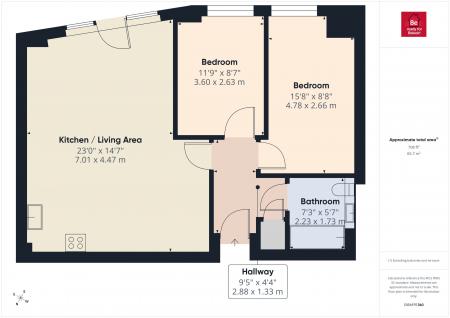 2 bedroom Flat to let in The Reach, 39 Leeds Street, L3 2DB