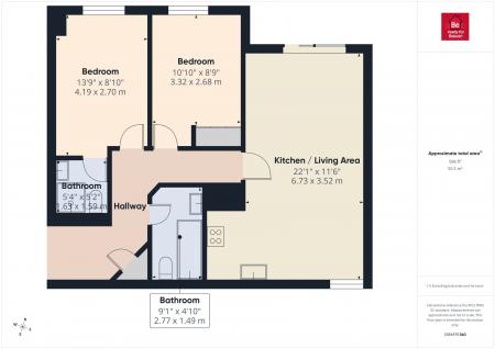2 bedroom Flat to let in Waterloo Quay, Liverpool, L3 0BS